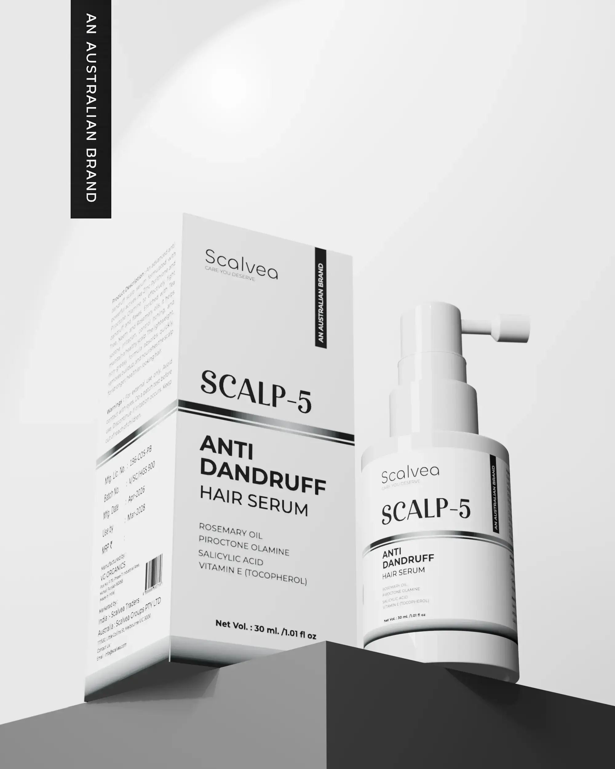Scalp-5 Anti Dandruff Hair Serum